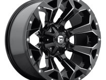 Aluminum Wheels 18X9 Assault D576 5 On 114.3/5 On 127 Gloss Black/Milled 78.1 Bore 1 Offset 8 Spoke45 Lbs  Fuel Off Road Wheels