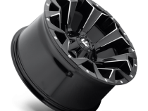 Aluminum Wheels 20X10 Assault D576 5 On 139.7/5 On 150 Gloss Black/Milled 110.3 Bore -18 Offset 8 Spoke Fuel Off Road Wheels