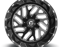 Aluminum Wheels 22X12 Triton D581 5 On 114.3/5 On 127 Gloss Black/Milled 78.1 Bore -43 Offset Mesh Spoke Fuel Off Road Wheels