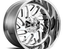 Aluminum Wheels 22X10 Triton D609 8 On 180 Chrome Plated 124.2 Bore -18 Offset Mesh Spoke Fuel Off Road Wheels