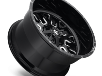 Aluminum Wheels 22X12 Stroke D611 5 On 114.3/5 On 127 Gloss Black/Milled 78.1 Bore -44 Offset Fuel Off Road Wheels