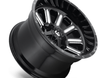 Aluminum Wheels 20X10 Hardline D620 5 On 139.7/5 On 150 Gloss Black/Milled 110.3 Bore -18 Offset Fuel Off Road Wheels