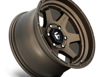 Aluminum Wheels 17X9 Shok D666 6 On 114.3 Matte Bronze 66.06 Bore 1 Offset Fuel Off Road Wheels