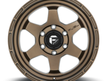 Aluminum Wheels 17X9 Shok D666 6 On 114.3 Matte Bronze 66.06 Bore 1 Offset Fuel Off Road Wheels