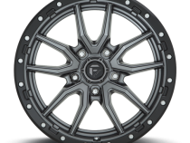 Aluminum Wheels 20X9 Rebel D680 5 On 139.7 Matte Gunmetal Gray Black Bead Ring 78.1 Bore 1 Offset Fuel Off Road Wheels