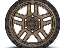 Aluminum Wheels 18X9 AMMO D702 6 On 135 Matte Bronze W/Black Bead Ring 87.1 Bore 1 Offset 5 Spoke Fuel Off Road Wheels