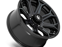 Aluminum Wheels 20X10 Siege D704 6 On 135 Gloss Black Machined Double Dark Tint 87.1 Bore -18 Offset Fuel Off Road Wheels