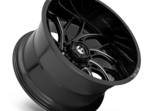 Aluminum Wheels 20X9 Runner D741 5 On 139.7 Gloss Black Milled 78 Bore 1 Offset Fuel Off Road Wheels