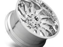 Aluminum Wheels 22X12 Saber D743 8 On 165.1 Chrome 125.2 Bore -44 Offset Fuel Off Road Wheels