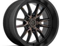 Aluminum Wheels 20X10 Clash 6 D762 6 On 139.7 Matte Black Double Dark Tint 106.1 Bore -18 Offset Multi Spoke Fuel Off Road Wheels