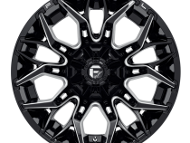 Aluminum Wheels 20X10 Twitch D769 5 On 114.3/5 On 127 Gloss Black/Milled 78 Bore -18 Offset Fuel Off Road Wheels