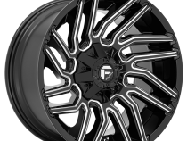 Aluminum Wheels 22X12 Typhoon D773 5 On 114.3/5 On 127 Gloss Black/Milled 78 Bore -44 Offset Fuel Off Road Wheels
