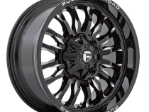Aluminum Wheels 20X10 Arc D795 8 On 170 Gloss Black Milled 125.1 Bore -18 Offset Fuel Off Road Wheels