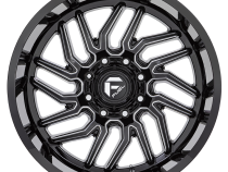 Aluminum Wheels 20X9 Hurricane D807 5 On 139.7 Gloss Black Milled 78.1 Bore 20 Offset Fuel Off Road Wheels