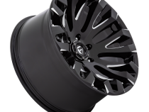 Aluminum Wheels 18X9 Quake D828 5 On 127 Gloss Black Milled 71.5 Bore 1 Offset Fuel Off Road Wheels