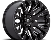 Aluminum Wheels 20X9 Quake D828 6 On 139.7 Gloss Black Milled 106.1 Bore 1 Offset Fuel Off Road Wheels