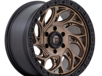 Aluminum Wheels 18X9 Runner OR D841 5 On 139.7 Bronze/Black Ring 78.1 Bore 1 Offset Fuel Off Road Wheels