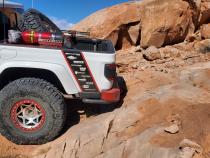 20-25 Jeep JT Gladiator Trailhead Series Rear Bumper With Flush Mount Reverse Light Cut Outs And Park Sensors Excessive Industries