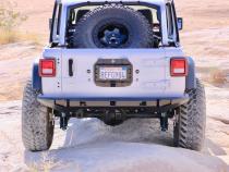 18-Up Jeep Wrangler JL 4 Door GateKeeper Tire Carrier Edge 5x5 Lug Pattern Factory JL  Excessive Industries