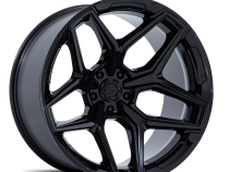 Aluminum Wheels 18X9 Flux 6 FC854BX 6 On 139.7 Gloss Black 106.1 Bore 1 Offset Fuel Off Road Wheels