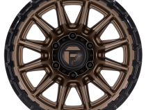 Aluminum Wheels 17X9 Piston FC866 ZB 6 On 139.7 Matte Bronze/Gloss Black Lip 106.1 Bore 1 Offset Fuel Off Road Wheels