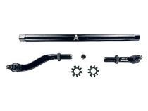 Apex Chassis Heavy Duty 2.5 Ton Flipped Drag Link Assembly in Steel Fits: 19-22 Jeep Gladiator JT 18-22 Jeep Wrangler JL/JLU . Note: This FLIP kit fits Dana 44 &amp;amp; Dana 30 axles with a lift exceeding 4.5 inches. Requires drilling the knuckle.