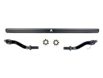 Apex Chassis Heavy Duty 2.5 Ton Tie Rod Assembly in Black Anodized Aluminum Fits: 19-22 Jeep Gladiator JT 18-22 Jeep Wrangler JL/JLU Rubicon Mohave Sahara Sport. Note: This kit fits a Dana 30 axle.