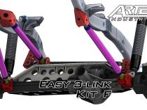 Easy 3 Link Kit F for Artec Trusses Yes Outside Frame Dodge Front Driver Rear Passenger Artec Industries