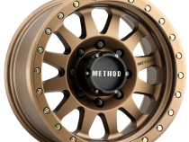 Aluminum Wheels 17x8.5 Double Standard MR304 Bolt Pattern 8 On 170 Offset 0 Lip Size 2.6 Method Bronze BRZ Method