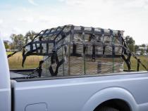 Heavy Duty Pickup Truck Cargo Net PRP Seats