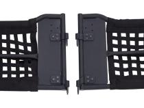 Tube Door Set Front 2007-2018 JK Wrangler Removeable Netting And Easy To Open Handles 1-1/4 Inch Steel Tubing Textured Black Powder Coat RT Off Road
