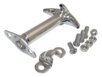 Stainless L or R Hood Catch Kit for 1941-1995 Jeep MB, CJs &amp;amp; YJ Wrangler RT Off Road