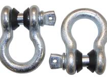 Bumper D-Ring Silver Pair RT Off Road