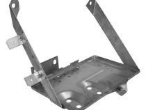 Stainless Steel Battery Tray for 1976-1986 CJ-5, 7, 8 RT Off Road
