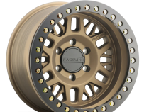 Aluminum Wheels 17x9 Ryno Cast Beadlock RT951BZ Textured Matte Bronze Black Beadlock Ring -38 Offset 8 on 165.1 Bolt Pattern 130.8 Bore Raceline