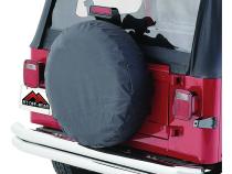 Spare Tire Cover Black Denim Fits 33 Inch-35 Inch Diameter Tire RT Off Road