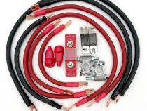 1997-2006 Jeep Wrangler TJ / LJ Battery Cable Kit 4.0 Liter 2/0 Gauge Battery Cable Big7Kits