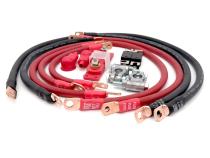 1997-2006 Jeep Wrangler TJ / LJ Battery Cable Kit 4.0 Liter 2/0 Gauge Battery Cable Big7Kits