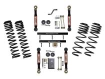 4 Inch Suspension Lift System With ADX 2.0 Remote Reservoir Shocks with Lower Flex Links 97-02 Jeep Wrangler TJ Skyjacker