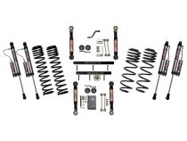 4 Inch Suspension Lift System With ADX 2.0 Remote Reservoir Shocks with Lower Flex Links 03-06 Jeep Wrangler TJ Skyjacker