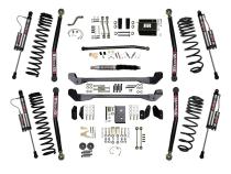6 Inch Suspension Lift System With ADX 2.0 Remote Reservoir Shocks with Lower Flex Links 97-06 Jeep Wrangler TJ Skyjacker