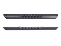 V3 Series Aluminum 5 Inch Elipse Side Steps Boards Only Textured Black For 2007-2018 Jeep Wrangler JK 2 Door Go Rhino