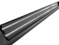 V3 Series Aluminum 5 Inch Elipse Side Steps with Mounting Brackets Textured Black 2018-2026 Jeep Wrangler Go Rhino