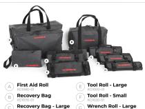 Xventure Gear Zipped Pouch Textured Black Go Rhino