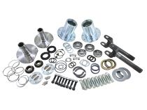 Spin Free Locking Hub Conversion Kit Dana 30/44 Tj Xj Yj 30 Spline 5 X 5.5 D30+D44 Tj Xj Yj 30 Spline 5x 5.5 Inch pattrn Spin Free Kit Yukon Gear