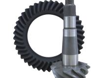 High Performance Ring &amp;amp; Pinion Gear Set For Chrylser 8.25 Inch In A 4.88 Ratio 8.25 Chy 4.88 R&amp;amp;P ( Grind Pin For C Clips) Works W/ SAE Or Metric R/G Bolts Yukon Gear