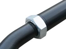 Currectlync Modular Extreme Duty Tie Rod 07-18 Wrangler JK Bolt-On 1 5/8 Inch Diameter RockJock 4x4